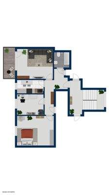 Grundriss 3. Obergeschoss