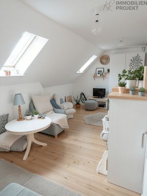 Kinderzimmer mit Balkon - digitales Homestaging