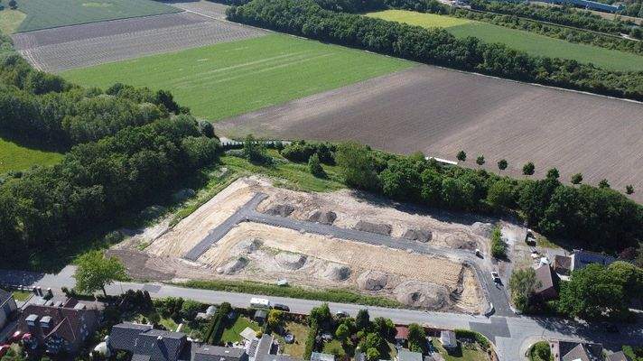 Die Grundstücksaufteilung