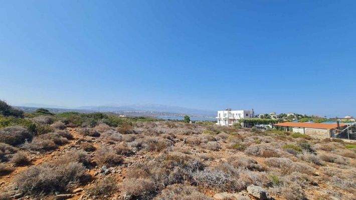 Kreta, Stavros: Erstklassiges Grundstück in der Nähe von Stavros Beach zu verkaufen