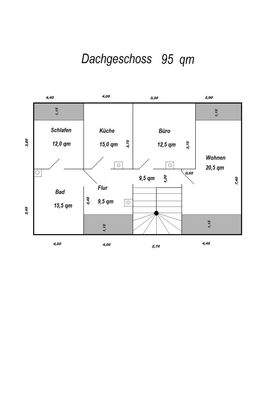 Grundriss Dachgeschoss