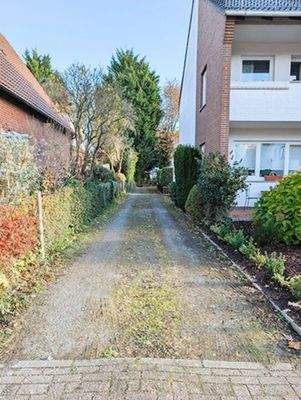 Zuwegung Garage mit Überwegungsrecht