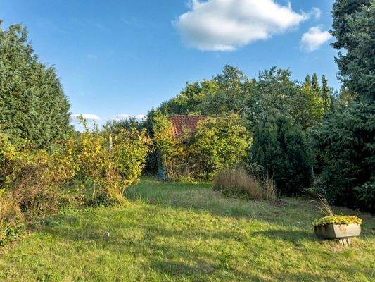 Blick von der Terrasse
