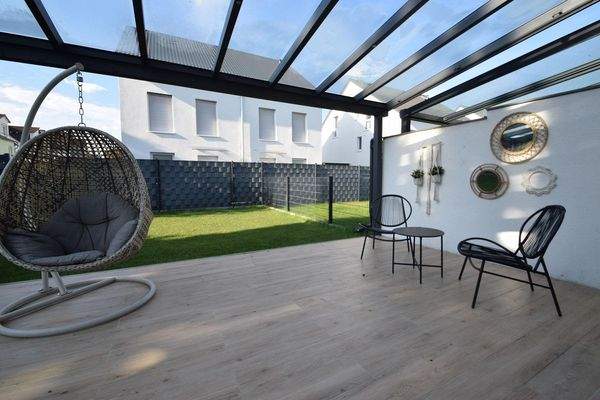 Überdachte Terrasse