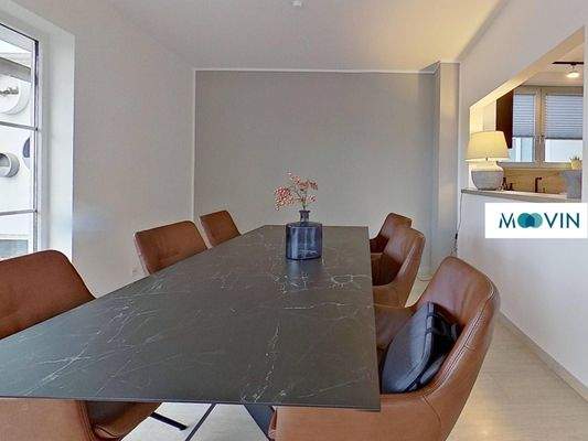 Ansicht VII: Wohn- und Esszimmer