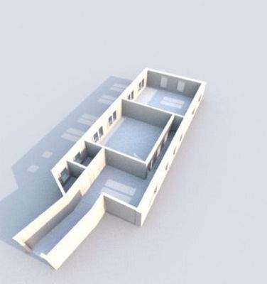 hinterere Raum ist die angebotene Mietfläche