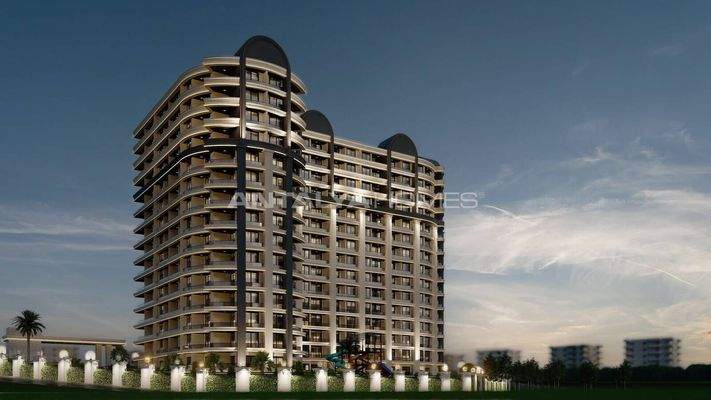 Elegant Apartments Near the Sea in Mersin Ayas
