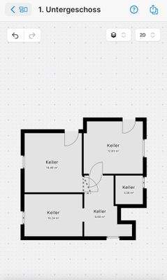 Grundriss Untergeschoss