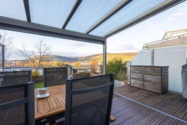 überddachte Terrasse