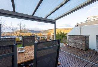 überddachte Terrasse