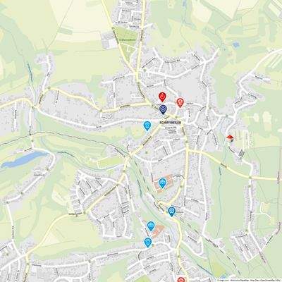 Geolyzer Kartenausschnitt