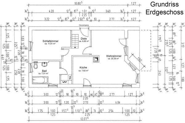 Grundriss Erdgeschoss