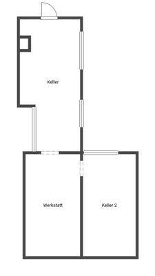 Grundriss Skizze 2. UG