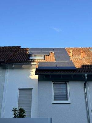 Hausansicht - Vorderseite Dach