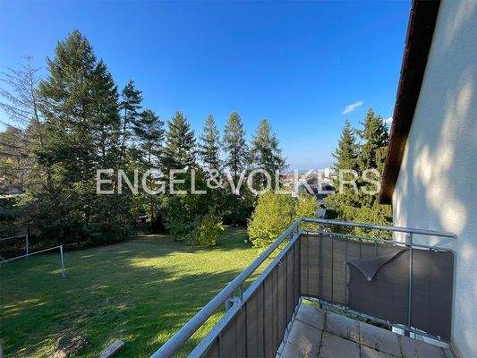 Balkon mit tollem Ausblick