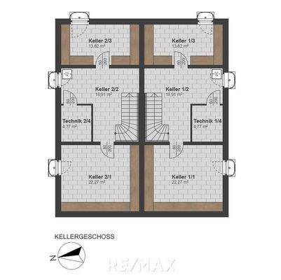 Grundriss Kellergeschoss