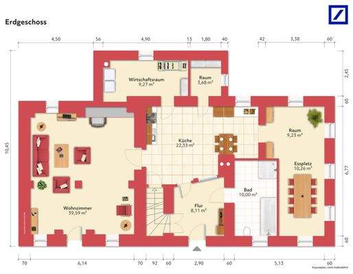 Grundriss Erdgeschoss