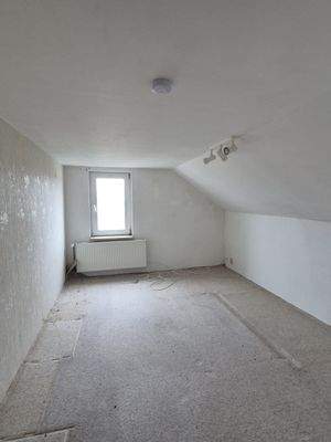 Beheizbares Zimmer auf dem Dachboden