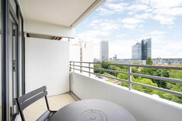 Musterapartment 2 - Balkon Bsp