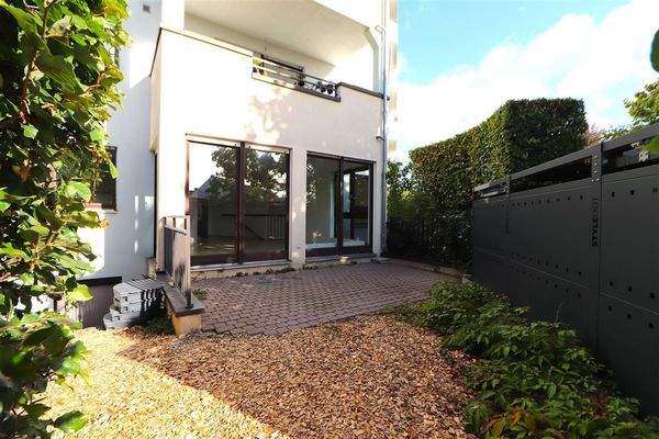 Blick auf die Terrasse