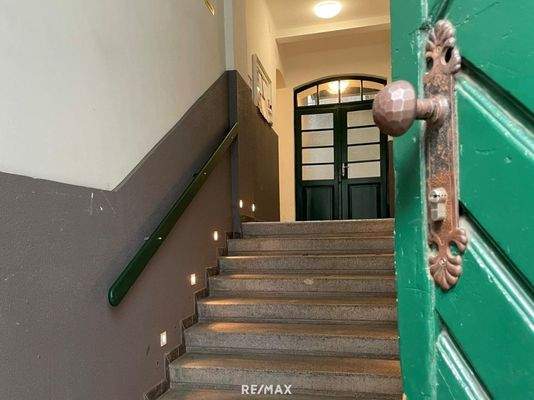 Gepflegter Hauseingang