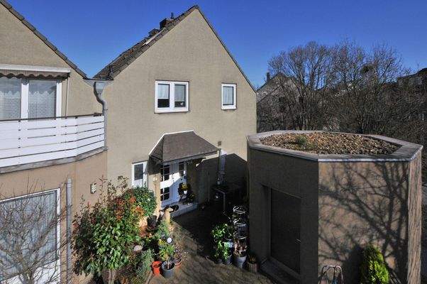 im 1. Obergeschoss angekommen