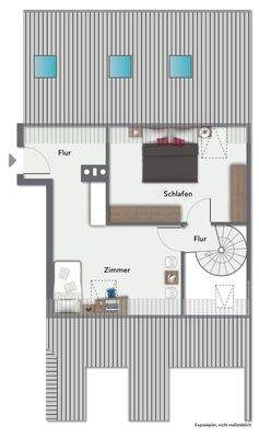 Grundriss Obergeschoss