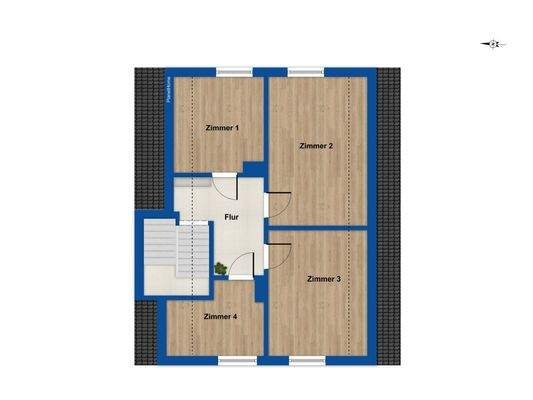 Grundriss Dachgeschoss