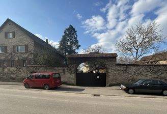 Südansicht des Wohnhauses