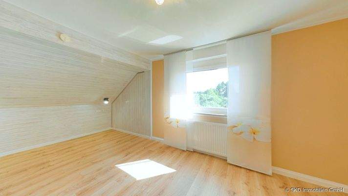 Schlafzimmer im Dachgeschoss