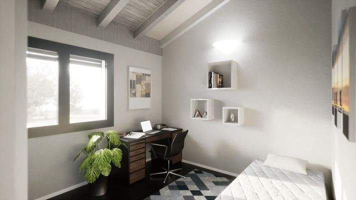 neu errichtete Doppelhaushälfte in Lignano Riviera