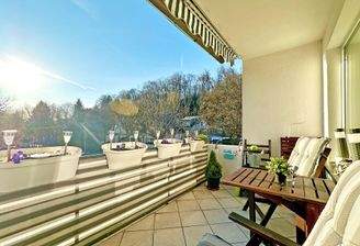 Balkon mit Südwest-Ausrichtung