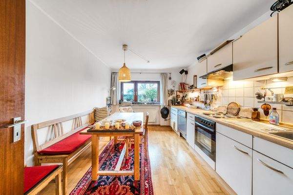 Küche im Kellergeschoss