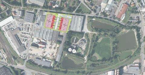 Lage Industrieflächen, Lagerflächen, Produktionshalle, Serviceflächen