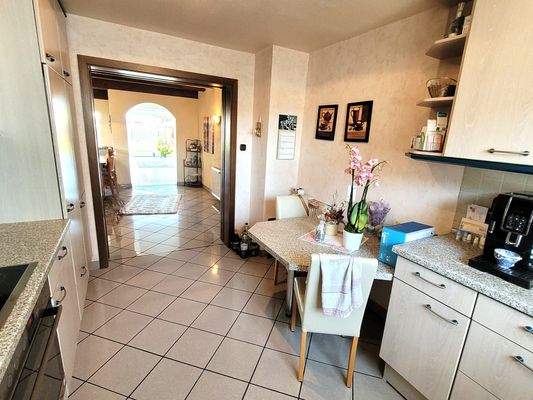 Küche im Erdgeschoss