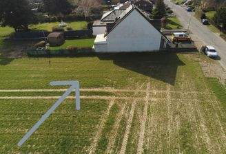 Grundstück Flugansicht