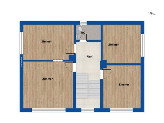 Grundriss Obergeschoss