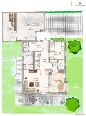 GRUNDRISS ERDGESCHOSS