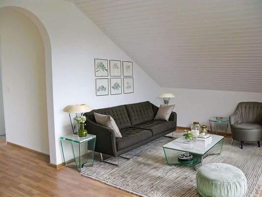 Wohnbereich virtuelles Homestaging