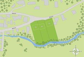 Leichlingen - Wietsche - Lageplan Baugrundstücke