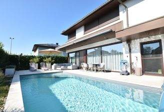 Ansicht - Modernes PASSIV-HAUS mit Pool am Grabensee Kauf Perwang am Grabensee Oberösterreich