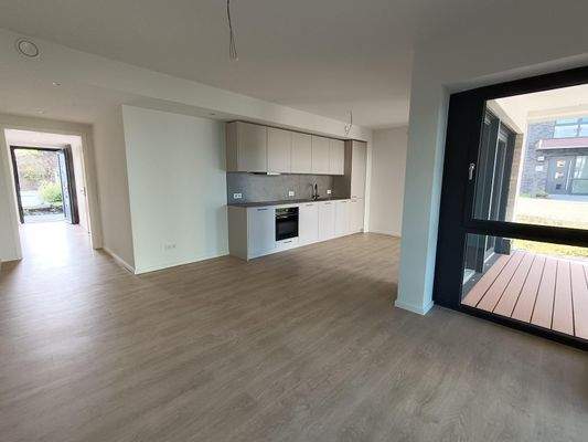 Wohnzimmer und Küchenbereich