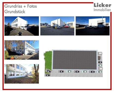 Grundriss + Fotos - Grundstück