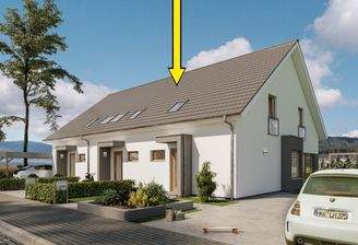 Moderne Dachform perfekt
