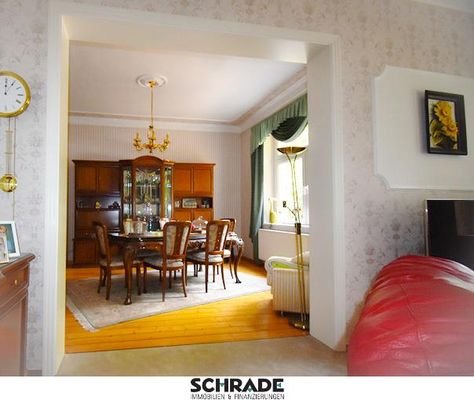 transparente Verschmelzung der Wohnbereiche