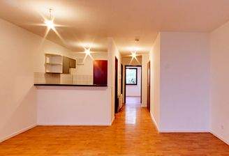 Blick vom Wohnzimmer Richtung Wohnküche