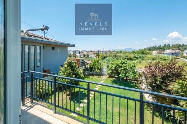 Fernblick vom Balkon