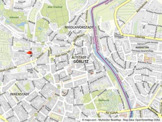 Geolyzer Kartenausschnitt