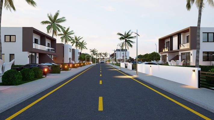 Real Estate in a Complex with Amenities in İskele North Cyprus