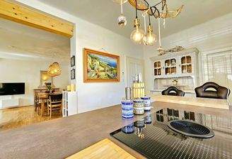 offene Küche mit Insel